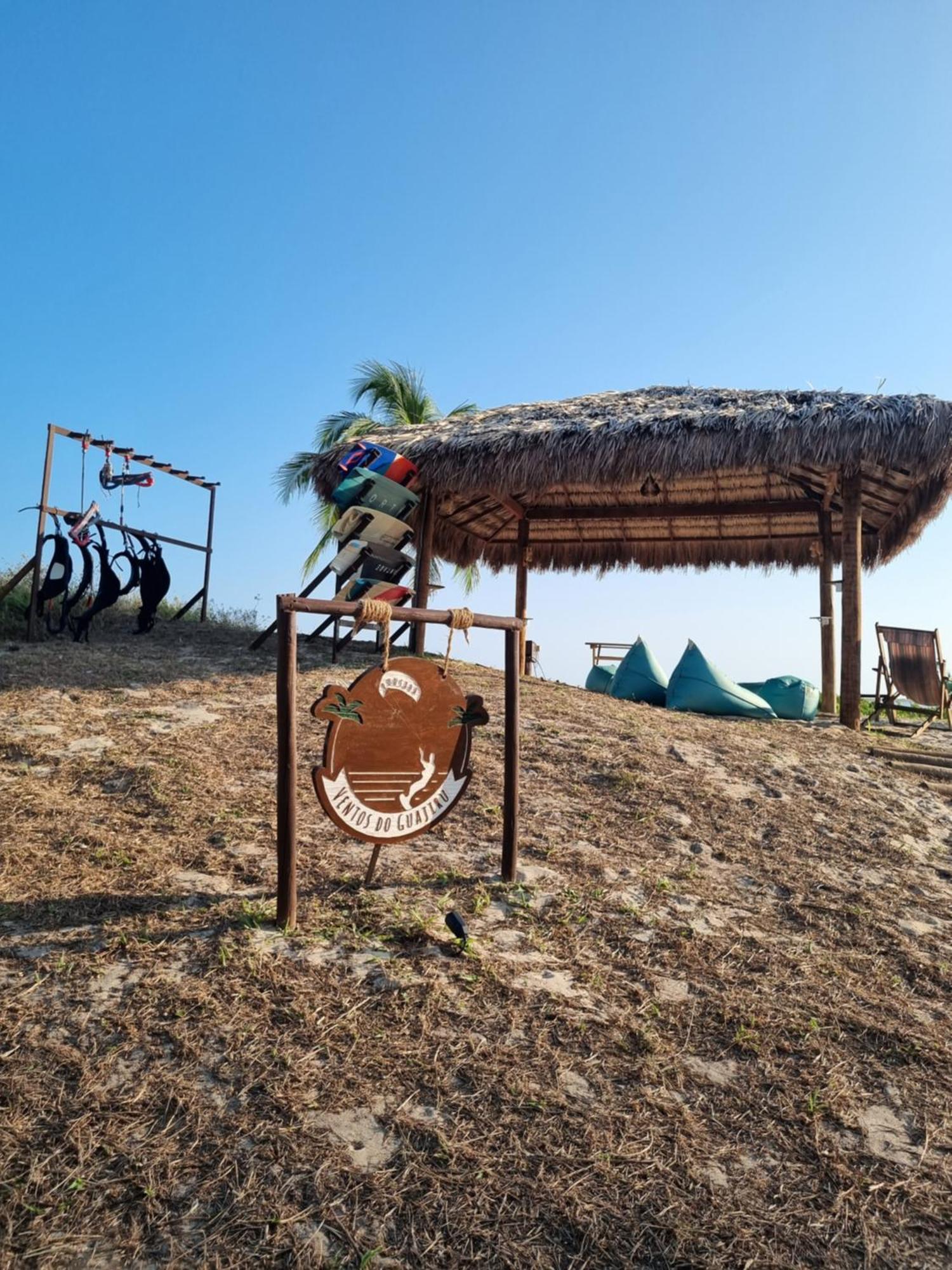 Pousada Ventos Do Guajiru-Casa De Kitesurfistas Ітарема Екстер'єр фото